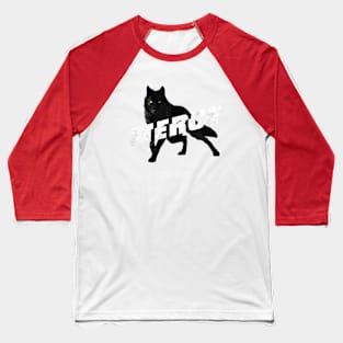 Fierce Wolf Baseball T-Shirt